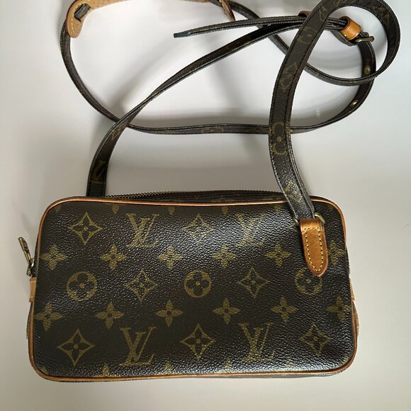 Louis Vuitton Marly vintage leather handbag - Picture 1 of 11